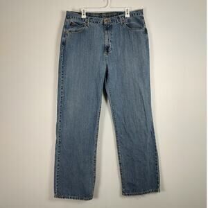 VTG Nautica Jeans Co baggy loose blue denim streetwear y2k jeans mens 38x34